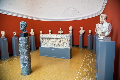 Busts in the Ny Carlsberg Glyptotek
