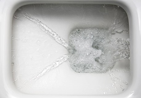 Toilet flushing