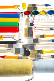Different sized brushes