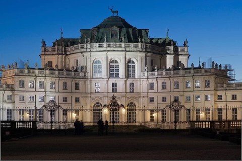 Baroque hunting lodge of Palazzina di Caccia di Stupinigi from the Dukes of Savoy