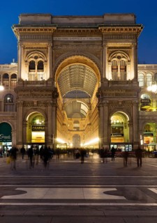 Glass dome of the Galleria Vittorio Emanuele II