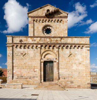Romanesque-Pisan Cathedral of Santa Maria di Monserrato