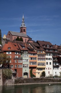 Historic centre on the Upper Rhine with the Church of the Holy Spirit