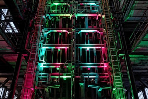 Conveyor lifts of mine shaft No. 7