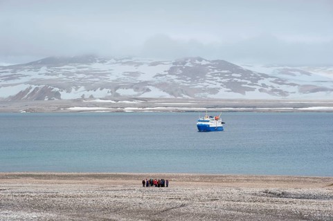 Passengers of the expedition cruise ship
