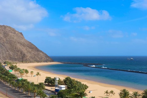 Beach of Playa de Las Teresitas