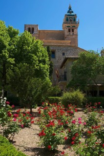 Garden of the Charterhouse or Royal Carthusian Monastery of Valldemossa