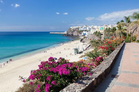 Beach promenade