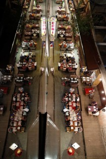 Street restaurants on Ibni Kemal Caddesi