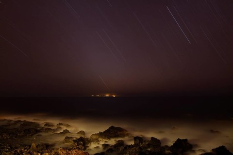 Star trails