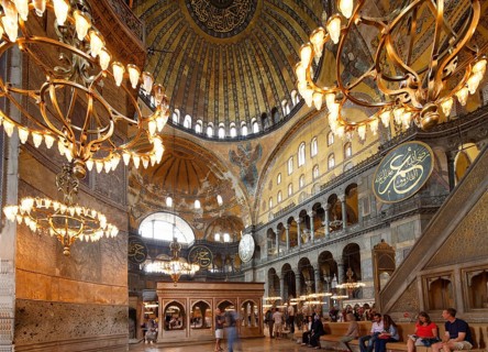 Nave of Hagia Sophia