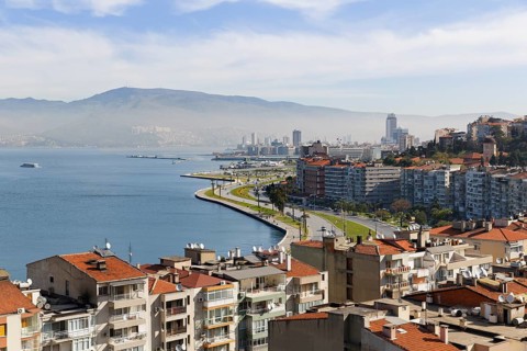 View from Asansoer over the town