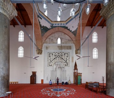 Prayer room of the Isabey Mosque