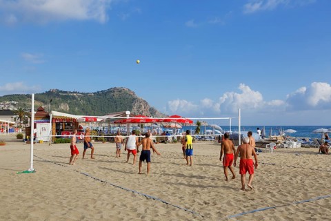 Beachball on Cleopatra Beach