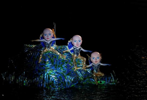 Three boys on Turtle