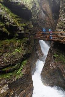 Raggaschlucht gorge
