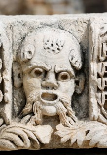 Stone relief