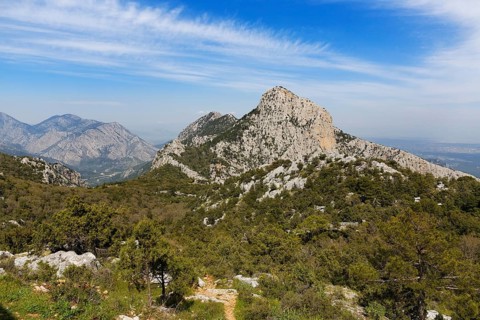 Ancient city of Termessos and Mount Solymos