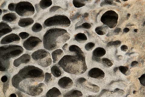 Tafoni rock formations