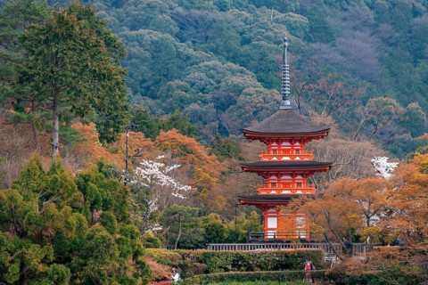 Koyasu Pagoda of the Kiyomizu-dera Temple