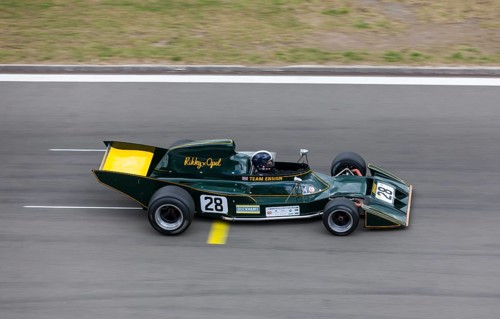 Historical Formula 1 vehicle at the Oldtimer Grand Prix 2013 on the Nuerburgring