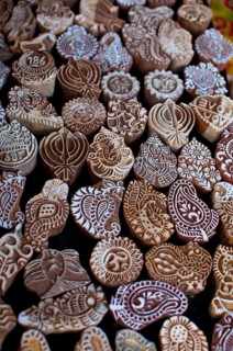 Stamps for Mehndi or henna decorations
