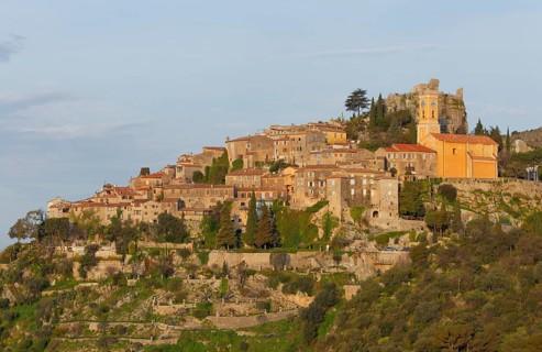 View over Èze