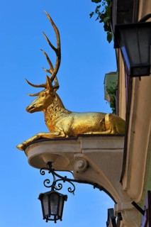 Deer sculpture