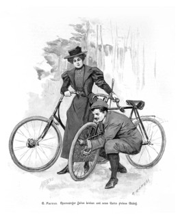 Opera singer Julius Lieban and his wife Helene Globig