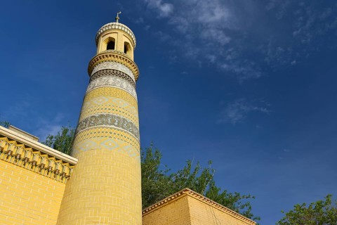 Minaret of the Id Kah Mosque