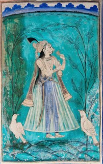 Nobleman with pigeons