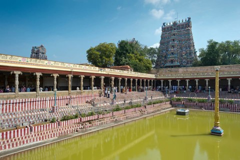Temple pond