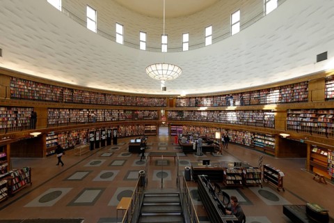 Stockholm City Library or Stadsbiblioteket