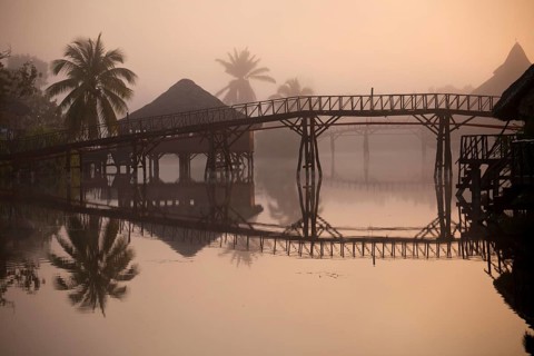 Early morning at Villa Guama