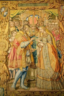 Tapestry in the Munich Residence
