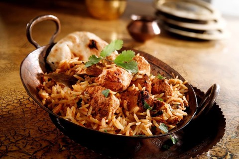 Indian char-grilled chicken Byriani
