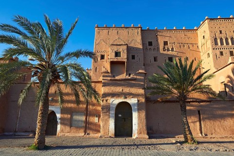 Mud brick Kasbah of Taourirt