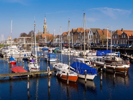 Sailing boats in the marina