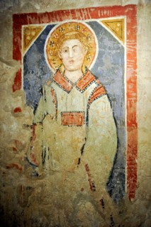 Byzantine-style frescoes