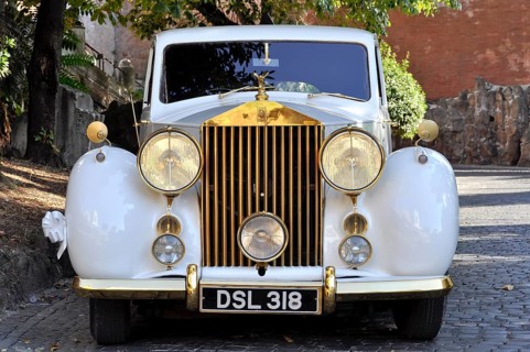 Vintage Rolls-Royce Silver Wraith Pullman limousine