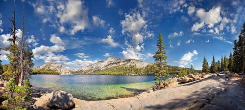 Crystal clear Tenaya Lake