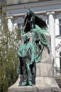 Monument to Dr. France Prešeren