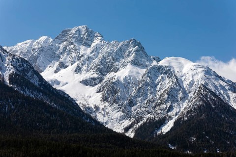 Piz Pisoc Mountain