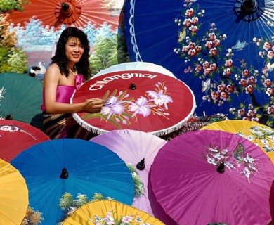 Parasol painting