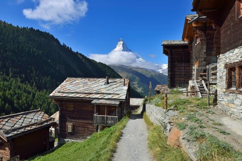 Historical Valaisian village