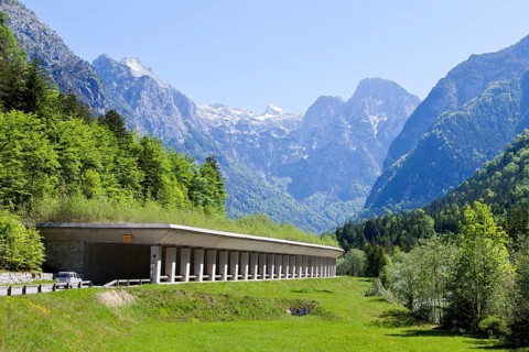 Avalanche protection in the Soca Valley