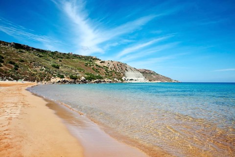Sandy beach