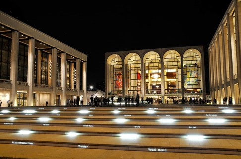 The renovated Lincoln Center for the Performing Arts