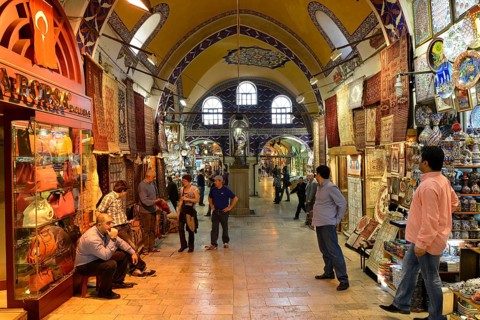 Main aisle of Grand Bazaar