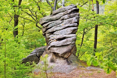 National Natural Monument Venusiny misky or Venus Bowls